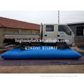 Foldable and Flexible soft PVC tarpaulin loading weight water tanks